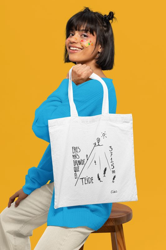 Tote Bag Eres más grande que el Teide